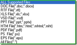 input file format