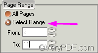 set page range when convert ppt to slideshow