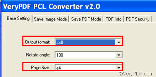 set options to convert PX3 to PDF and fit to paper size