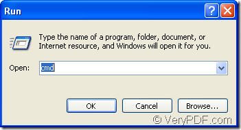 open MS-DOS window