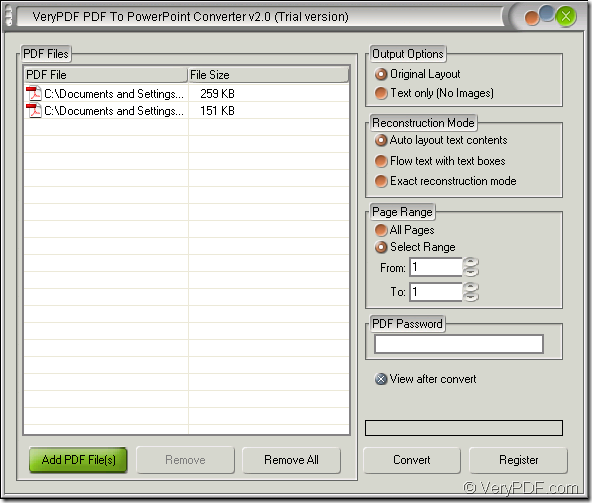 convert pdf to powerpoint in PDF to PowerPoint Converter