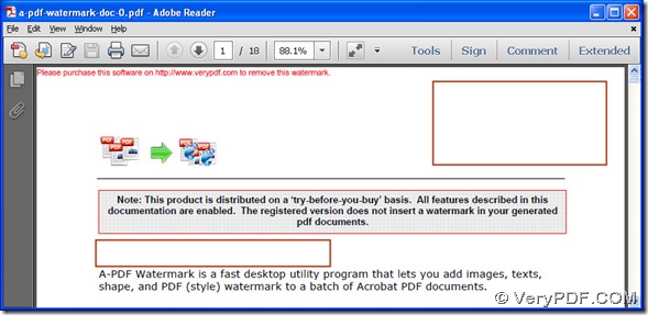 Example PDF files with watermarks removed in batches