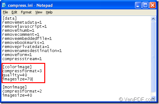 compress image of PDF with VeryPDF Advaned PDF Tools Command Line