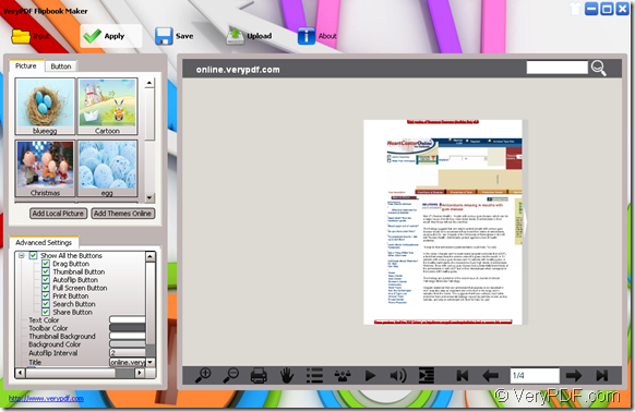 convert PowerPoint to flipbook with VeryPDF Flipbook Maker