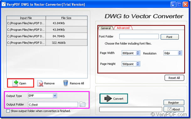 convert AutoCAD to PDF in batch with VeryPDF DWG to Vector Converter