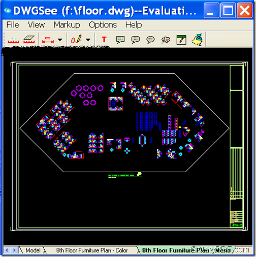 Input CAD DWG file