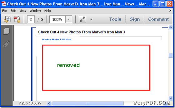 removed watermarks PDF files after removing watermarks from PDF with GUI