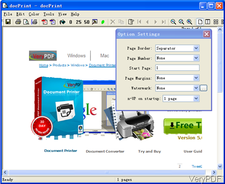 software interface