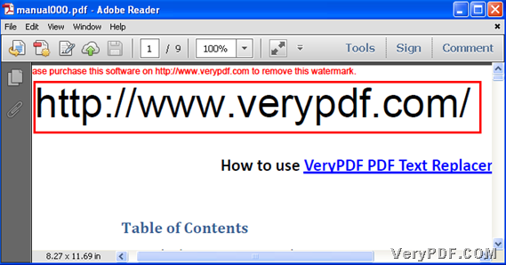 PDF with text header after setting PDF header and PDF footer