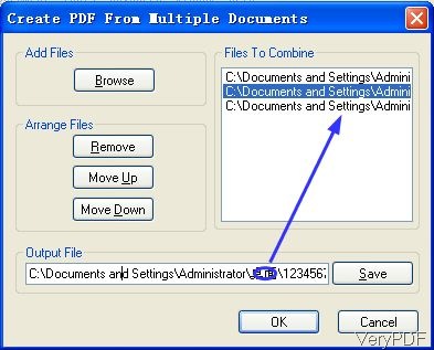 merge image into PDF
