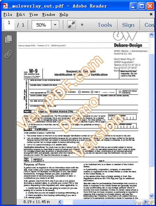 output PDF file