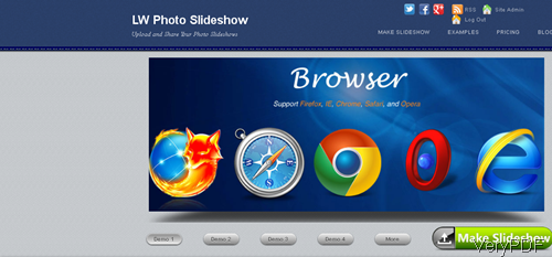 website of slideshow