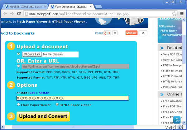 website of Free Online Document Viewer